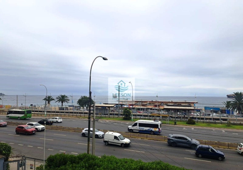 VALPARAÍSO-ARRIENDO DEPTO  3D/1B CON VISTA AL MAR